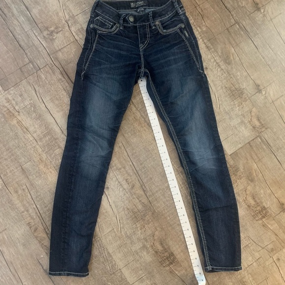 Silver Tuesday Mid Skinny Women's Jeans Size W26/L31 - Picture 4 of 11